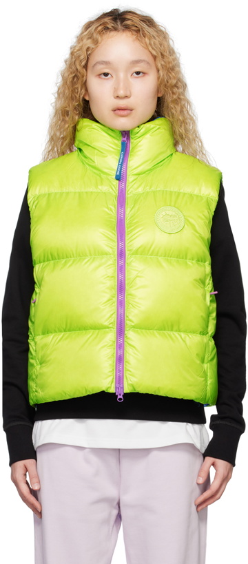 Photo: Canada Goose Green Paola Pivi Edition Atwood Down Vest