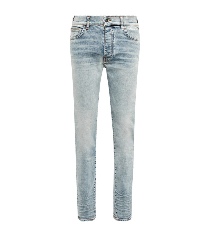 Photo: Amiri - Stack low-rise skinny jeans