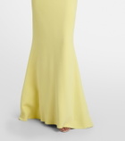 Elie Saab Bow-detail cady gown