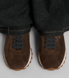 Brunello Cucinelli Monili suede sneakers