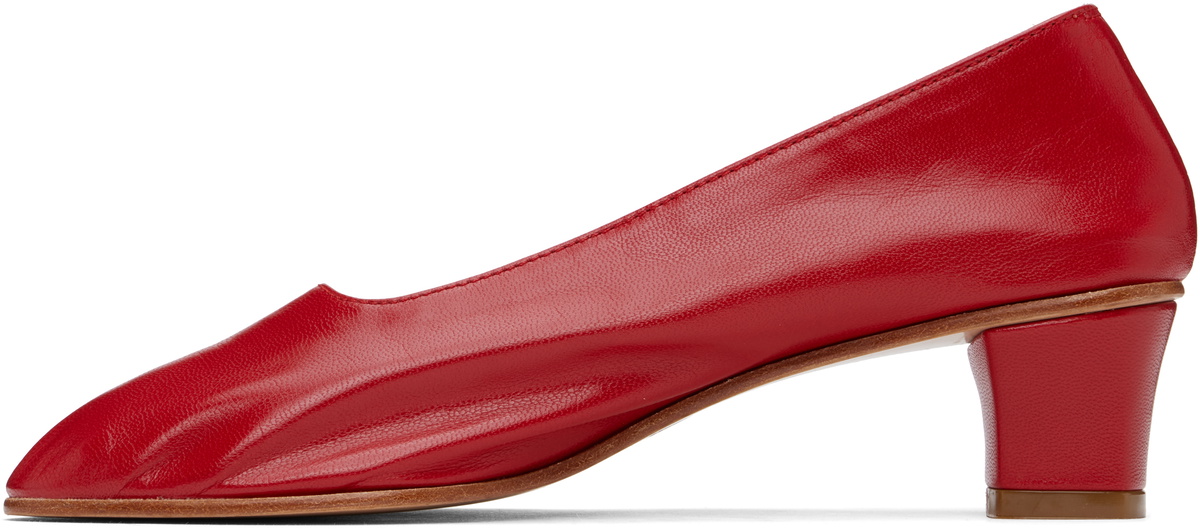 Martiniano Red High Glove Heels