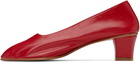 Martiniano Red High Glove Heels