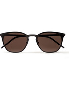 SAINT LAURENT - Round-Frame Metal Sunglasses