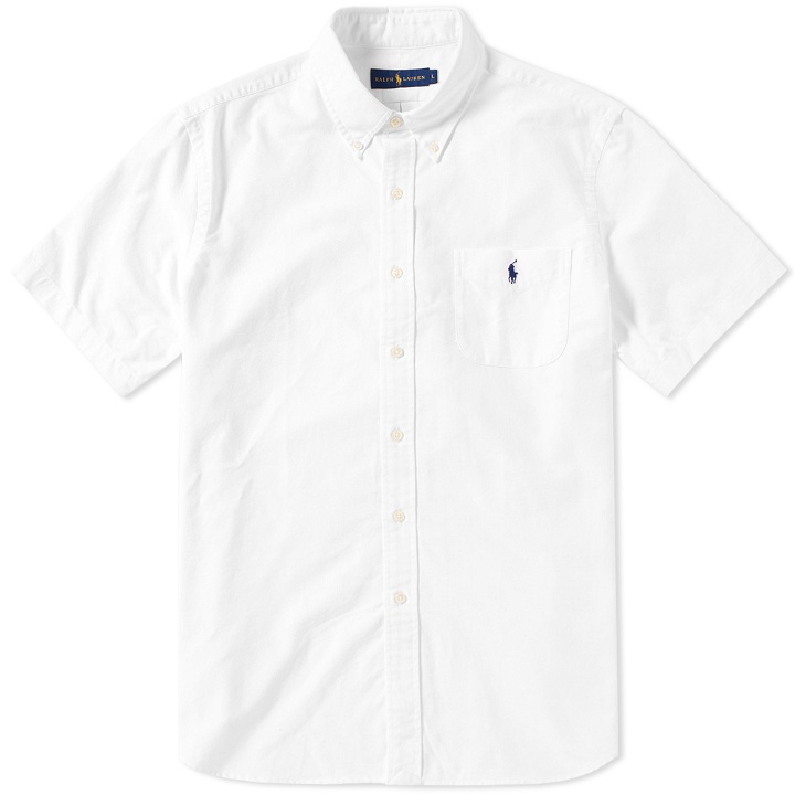 Photo: Polo Ralph Lauren Short Sleeve Custom Fit Oxford Shirt