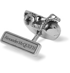 Alexander McQueen - Skull Silver-Tone Cufflinks - Silver