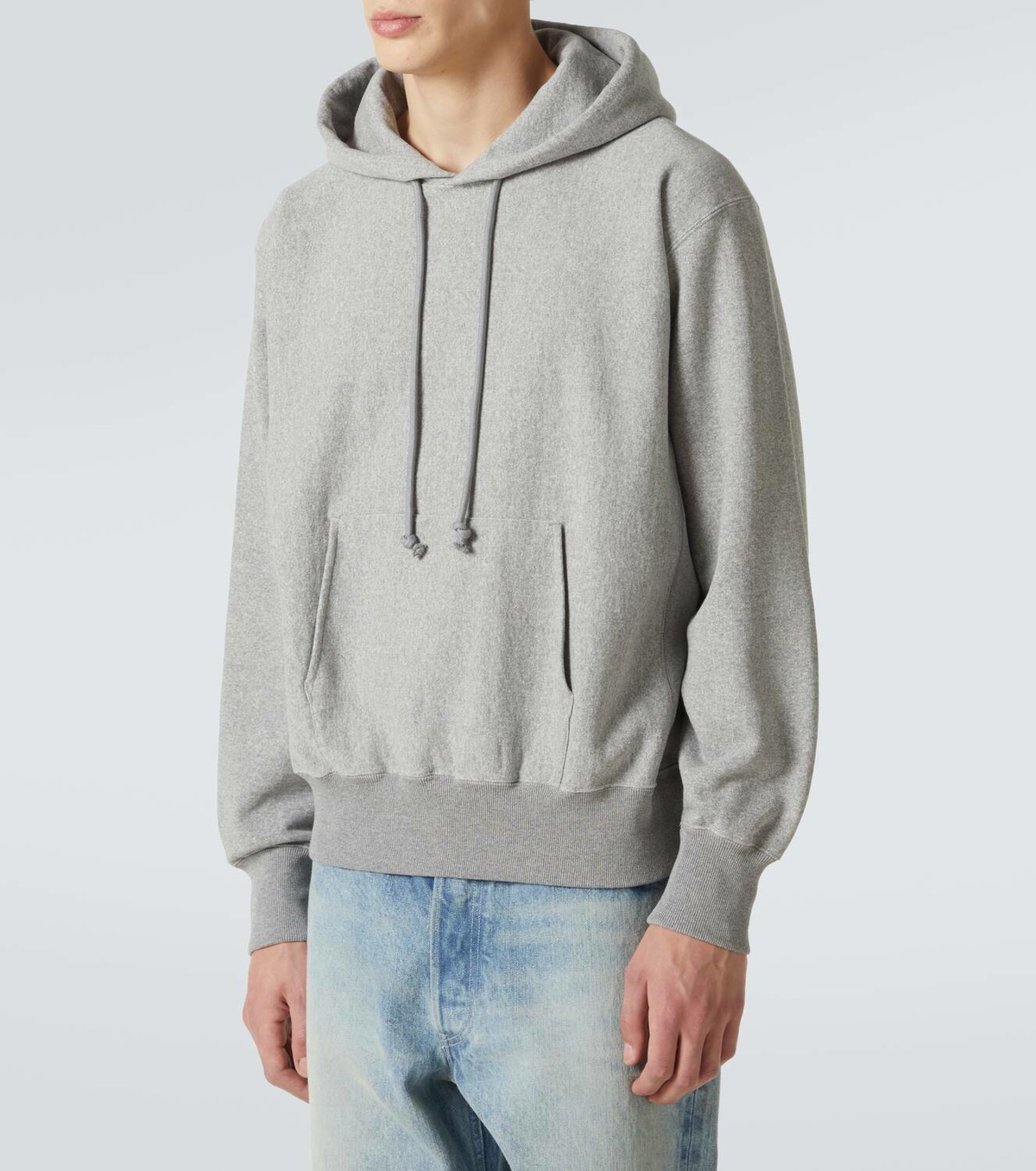 Auralee Cotton jersey hoodie
