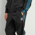 END. x adidas Track Pant in Black/Real Teal