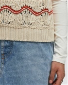 Stine Goya Sg Asger, 2102 Heavy Crochet Beige - Womens - Vests