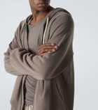 Rick Owens Cotton jersey hoodie