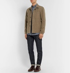 Incotex - Cotton-Moleskin Shirt Jacket - Men - Beige