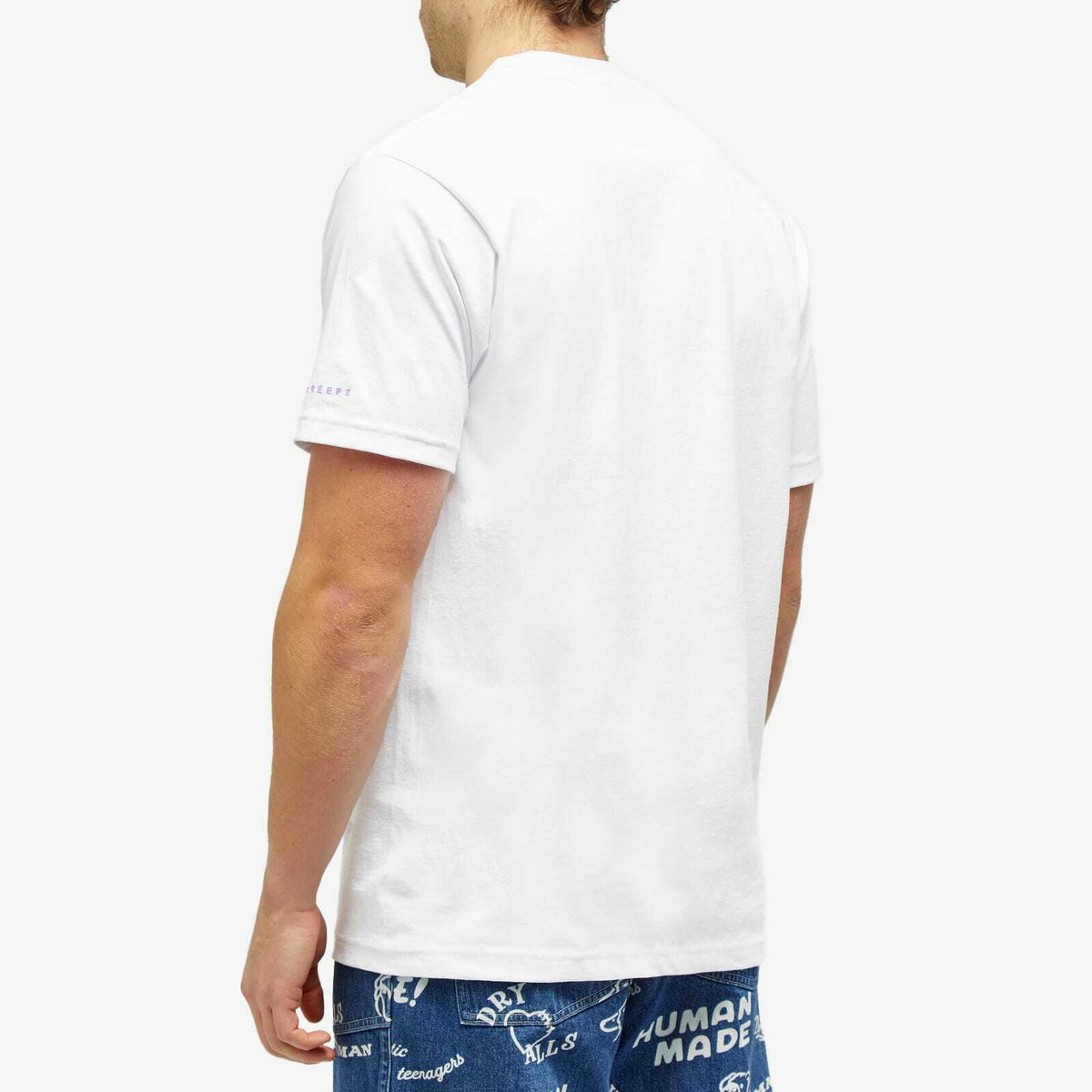 Creepz Men's All Seeing Eye T-Shirt in White