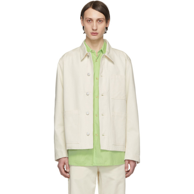 Photo: Norse Projects Off-White Denim Tyge Jacket