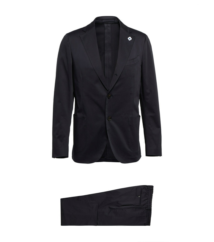 Photo: Lardini - Cotton-blend suit