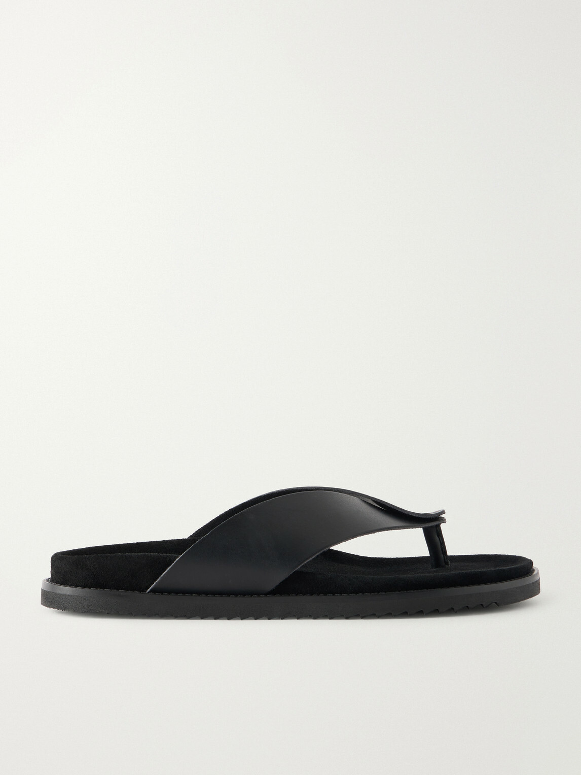 Mr P. - Leather Sandals - Black