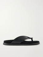 Mr P. - Leather Sandals - Black