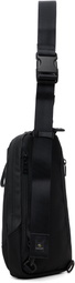 master-piece Black Slick Sling Bag