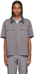 A-COLD-WALL* Grey Short Sleeve Over Shirt