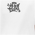 GCDS Men's Logo Graffiti T-Shirt in White