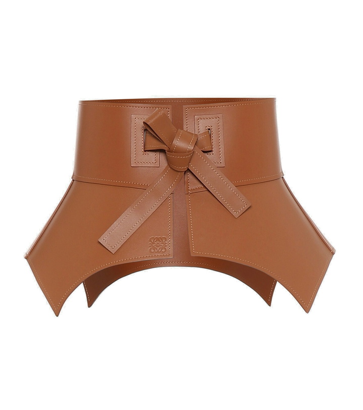 Photo: Loewe - Obi leather corset belt