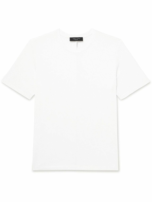 Photo: Rag & Bone - Tech-Jersey T-Shirt - White