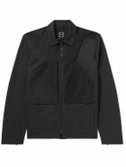 SAIF UD DEEN - Panelled Cotton-Blend Canvas Jacket - Black