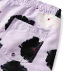 Saturdays NYC - Timothy Mid-Length Floral-Print Swim Shorts - Purple