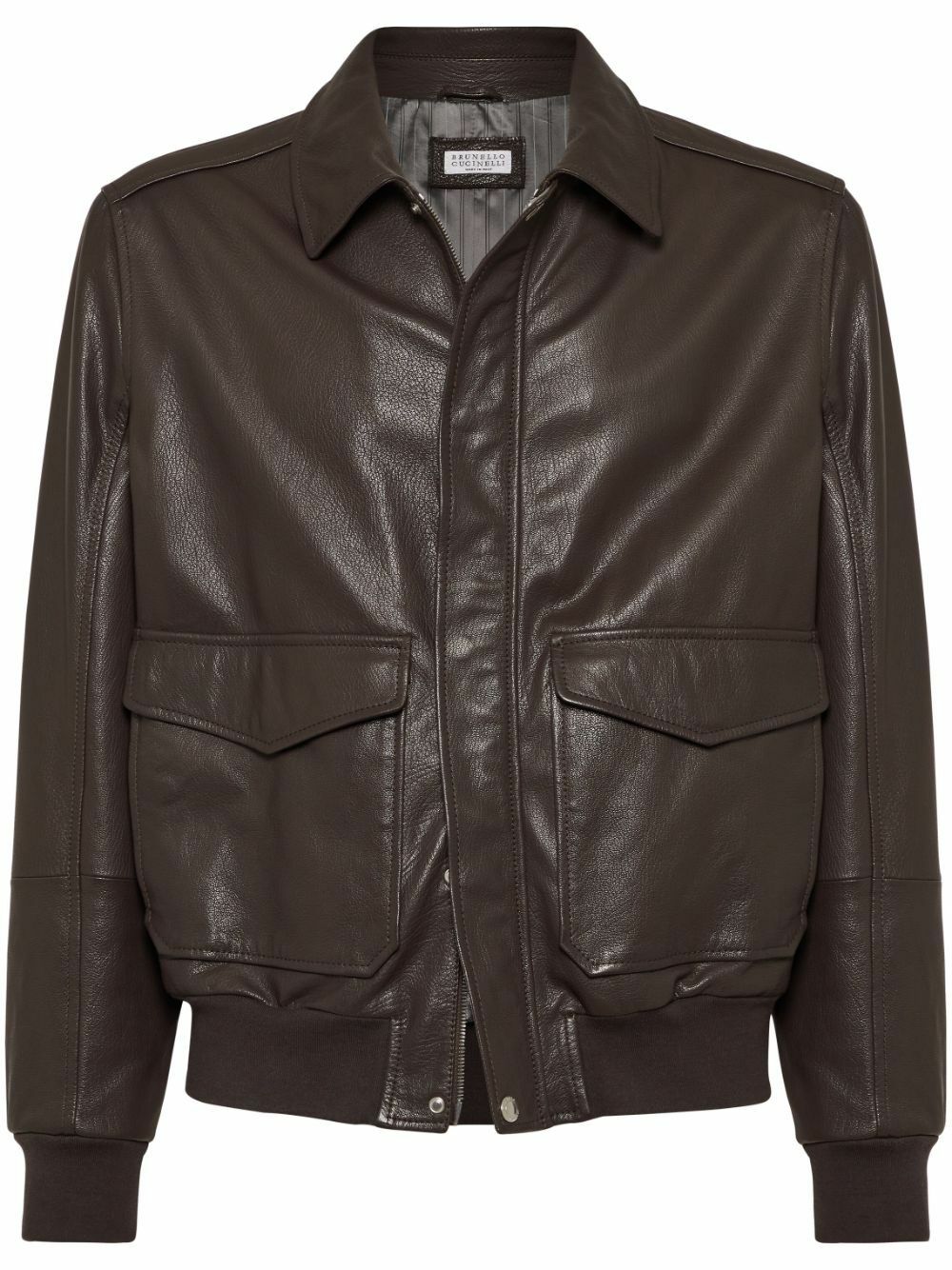 Brunello Cucinelli Leather Jacket Brunello Cucinelli