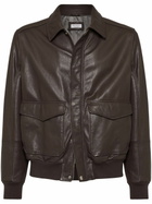 Brunello Cucinelli Leather Jacket