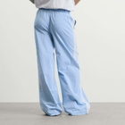 Adidas Women's Denim Wide Leg Pants in Light Denim