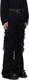 Swampgod Black Destroyed Fisolo Jeans