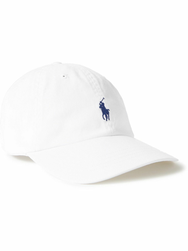 Photo: Polo Ralph Lauren - Logo-Embroidered Cotton-Twill Baseball Cap