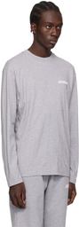 Jacquemus Grey Les Classiques 'Le T-Shirt Manches Longues' Long Sleeve T-Shirt