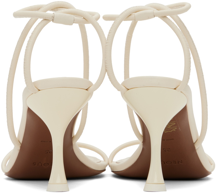NEOUS White Nenque Heeled Sandals