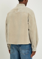 Represent Sierra Corduroy Overshirt Khaki
