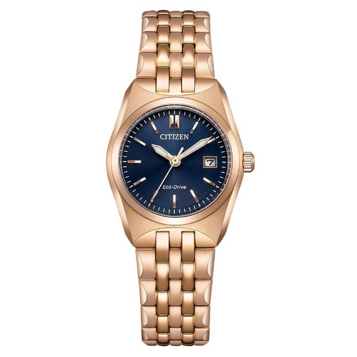 Photo: Citizen Corso Eco-Drive Blue Dial Ladies Watch EW2298-52L