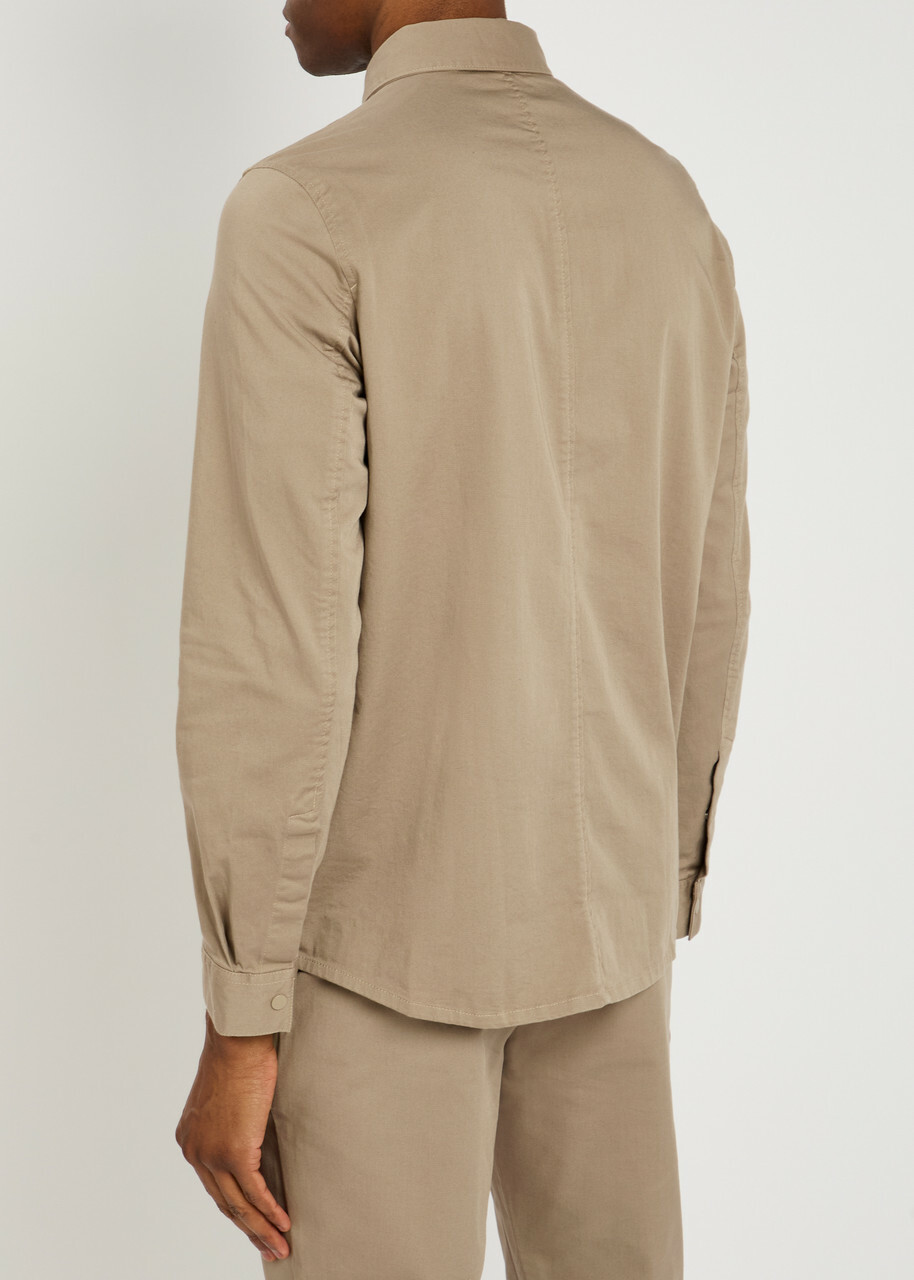 Lestrange Stretch-cotton Overshirt Beige