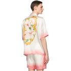 Casablanca Off-White Silk Kapalia Shirt