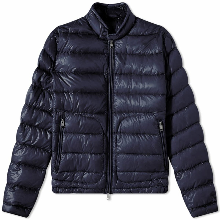 Photo: Moncler Men's Acorus Down Jacket in Navy