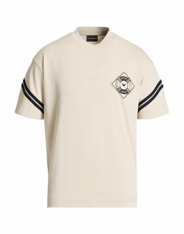 Photo: Emporio Armani Mens T-shirt in Beige