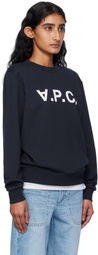 A.P.C. Navy Standard Grand 'VPC' Sweatshirt