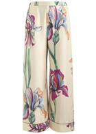 LA Double J Pajama Printed Silk-twill Trousers Multicoloured
