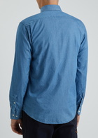 Eton Blue Chambray Shirt