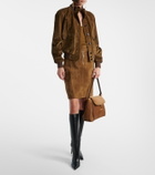 Tom Ford Julianne 85 leather knee-high boots