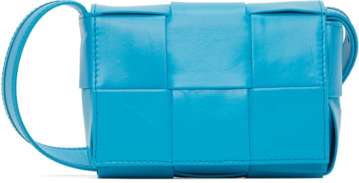Photo: Bottega Veneta Blue Candy Cassette Bag