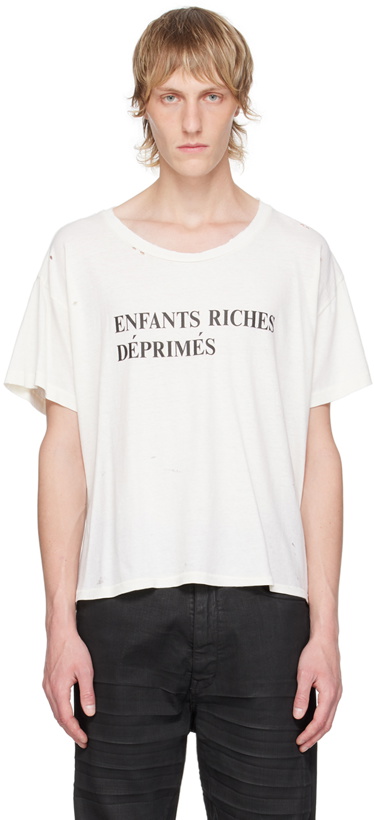 Photo: Enfants Riches Déprimés Off-White Classic T-Shirt