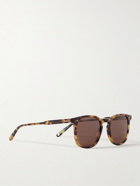 Garrett Leight California Optical - Ruskin 48 D-Frame Tortoiseshell Acetate Sunglasses