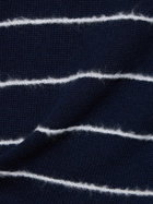 ASPESI Cotton Blend Knit Crewneck Sweater