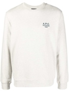 A.P.C. - Logo Organic Cotton Sweatshirt