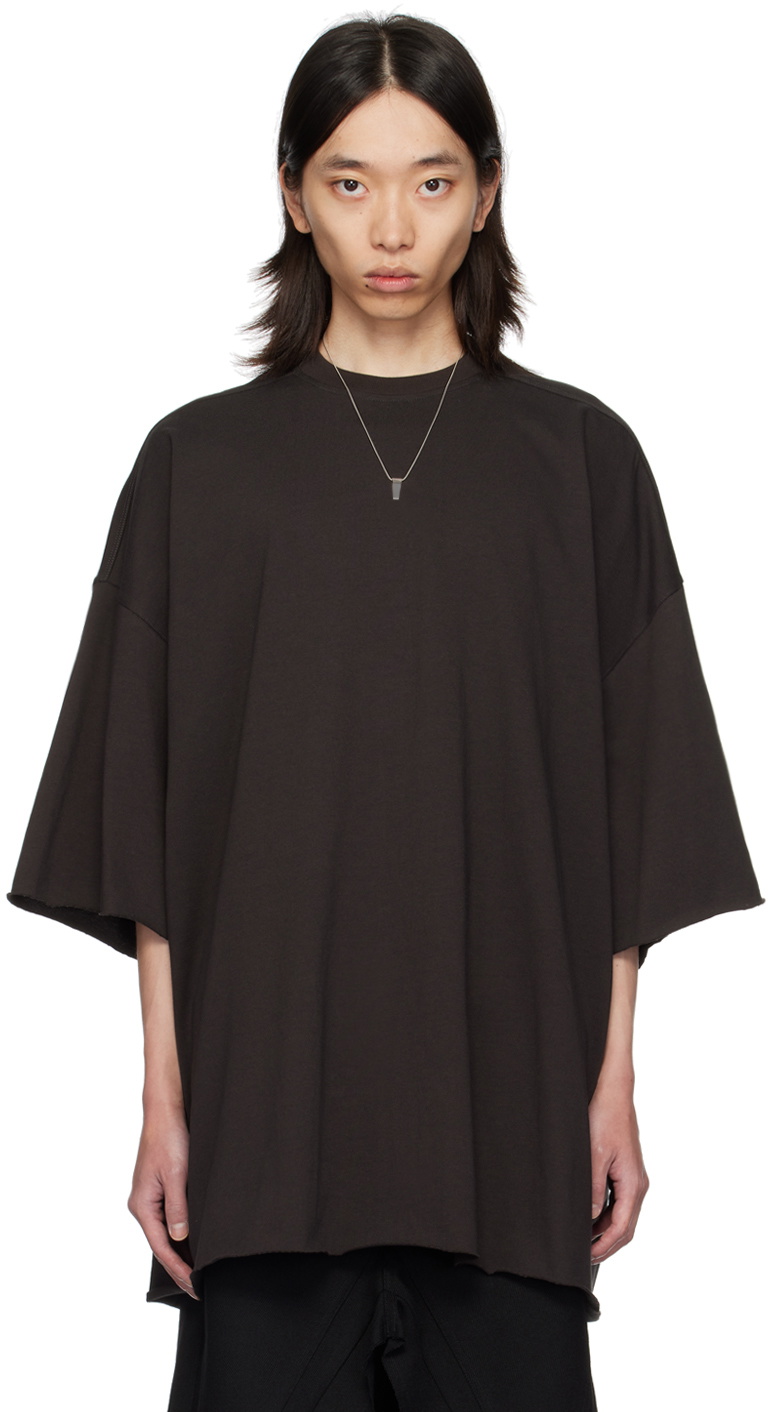 【関税込み】Rick Owens グレー Porterville  Tシャツ Rick Owens Gray Porterville Tommy T-Shirt Rick Owens