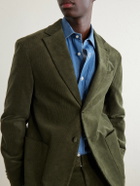 Officine Générale - Michel Cotton-Blend Corduroy Suit Jacket - Green